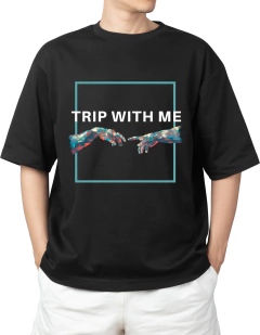 OVERSIZED E Camiseta Trip With Me - comprar online
