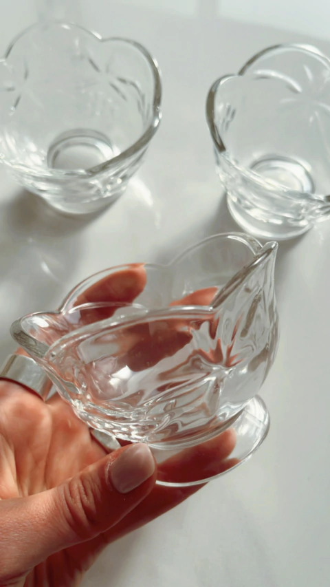 COMPOTERAS DE VIDRIO x 6 unidades