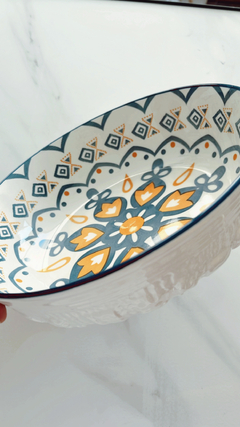 Fuente Mandala XL Porcelana - tienda online