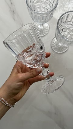 Copas de Vidrio Labrada transparentes x6 unidades -SIMPLE - comprar online