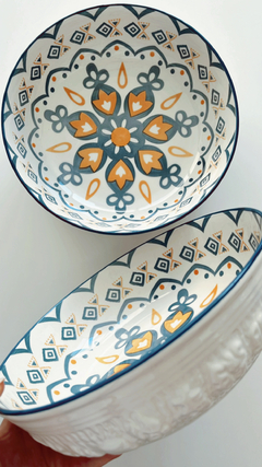 Fuente Mandala XL Porcelana