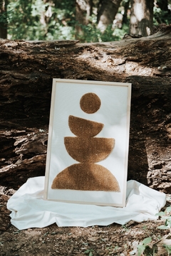 Cuadro tapiz human- natural 88x56 - comprar online