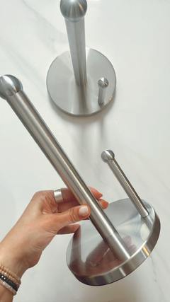 Porta Rollo de Cocina Acero 002
