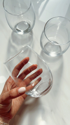 Vasos gota X UNIDAD de vidrio - 530 ml