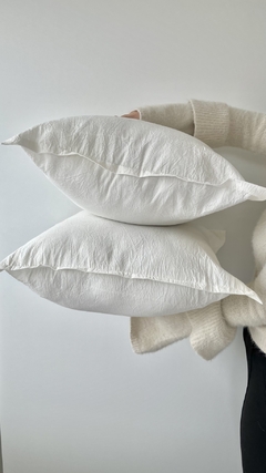 FUNDA ALMOHADON 50x50 TUSOR - Mila.decohogar