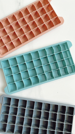 Cubetera 36 hielos silicona nude aqua - comprar online