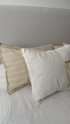 FUNDA ALMOHADON 50x50 TUSOR - tienda online