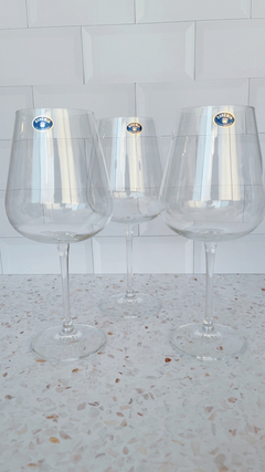 COPAS X 6 CRISTAL BOHEMIA 450 ML - MODELO STRIX - comprar online