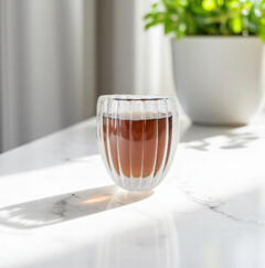 Taza - pocillo magnolia 150 ml doble vidrio por unidad - - comprar online