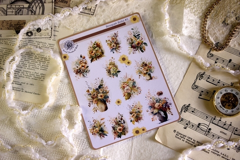 Cartela Bouquet Boho #1 | Special Handmade Things