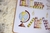 Cartela Estante de Livros AQUARELA #1 | Special Handmade Things - loja online