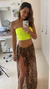 saida praia animal print