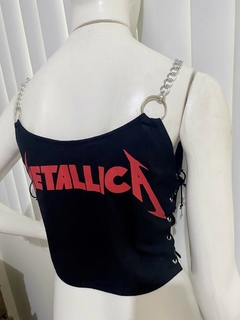 Cropped Metallica Deluxe - HYSTERIA