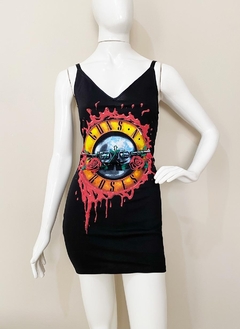 Vestido justinho Guns ´N Roses