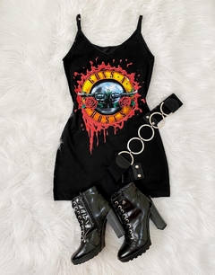 Vestido justinho Guns ´N Roses - comprar online