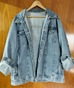 Jaqueta Jeans Guns'N Roses Oversized - comprar online