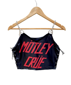 Cropped Motley Crue Deluxe Red na internet
