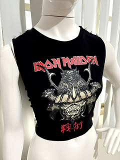 Maxi Cropped Iron Maiden - Senjutsu - comprar online