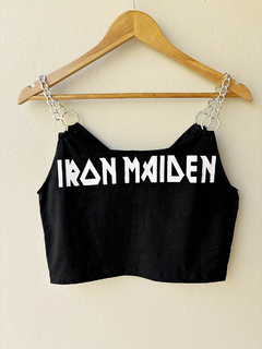 Cropped Iron Maiden - Future Past na internet