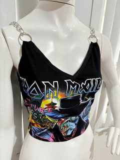 Cropped Iron Maiden - Future Past - HYSTERIA