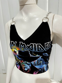 Cropped Iron Maiden - Future Past - loja online