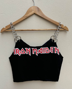 Cropped Iron Maiden - The trooper - comprar online