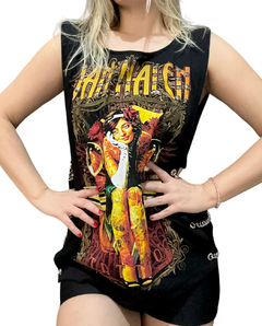 Maxi Blusa Van Halen Deluxe na internet