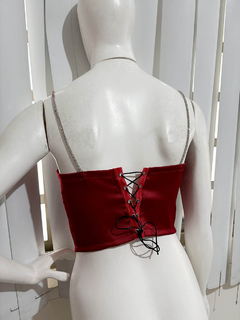 Cropped Corset Sensualy na internet