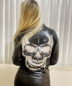 Jaqueta Skull Glitter - loja online