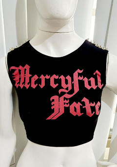 Cropped Mercyful Fate Spikes - HYSTERIA