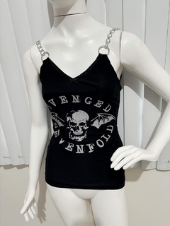 Blusa Avenged Sevenfold Glitter na internet