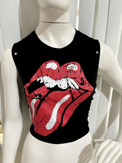 Maxi Cropped Rolling Stones Custom