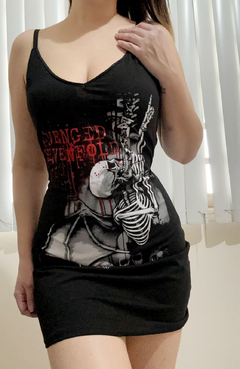 Vestido justinho Avenged Sevenfold
