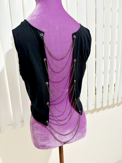 Cropped SYSTEM OF A DOWN - COSTAS NUA - loja online