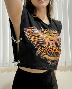 Cropped AEROSMITH Correntes - comprar online
