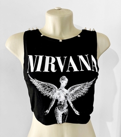 Maxi Cropped spikes NIRVANA - In Utero na internet