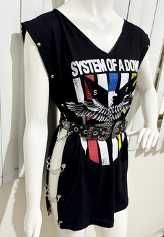 Maxi Blusa SYSTEM OF A DOWN - comprar online