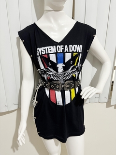 Maxi Blusa SYSTEM OF A DOWN - HYSTERIA