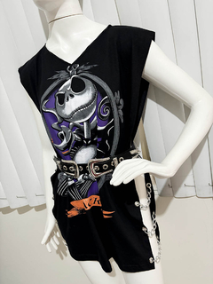Maxi Blusa Jack Skellington Correntes