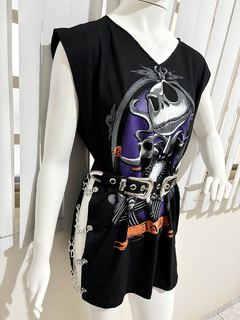 Maxi Blusa Jack Skellington Correntes na internet