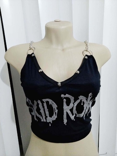 Cropped Skid Row Glitter