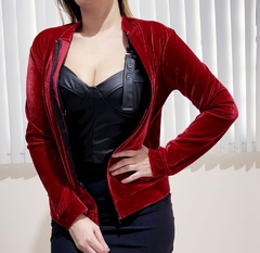 Jaqueta Veludo Red - loja online