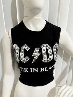 Maxi Cropped AC/DC Chatons na internet