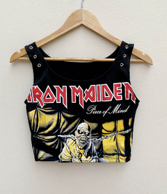 Cropped Iron Maiden - Piece of mind