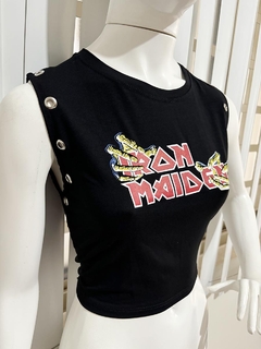 Maxi Cropped Iron Maiden Ilhós - comprar online