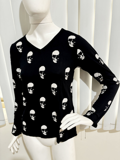 Blusa Manga longa Skull - HYSTERIA