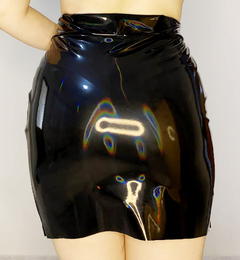 Imagem do Saia Vinil Látex Holográfico