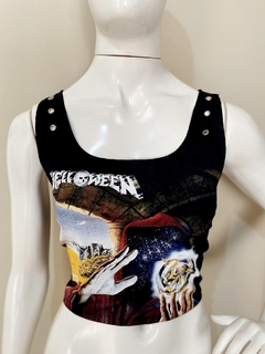 Cropped Helloween na internet
