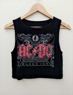 Maxi Cropped AC/DC Chatons