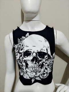 Maxi Cropped Skull Romance